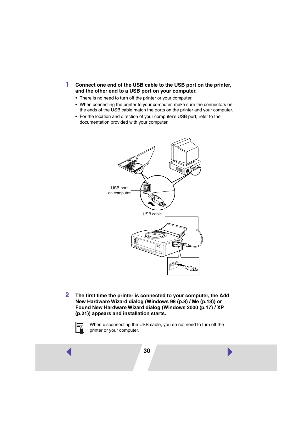 Canon CP 220 User Manual | Page 30 / 54