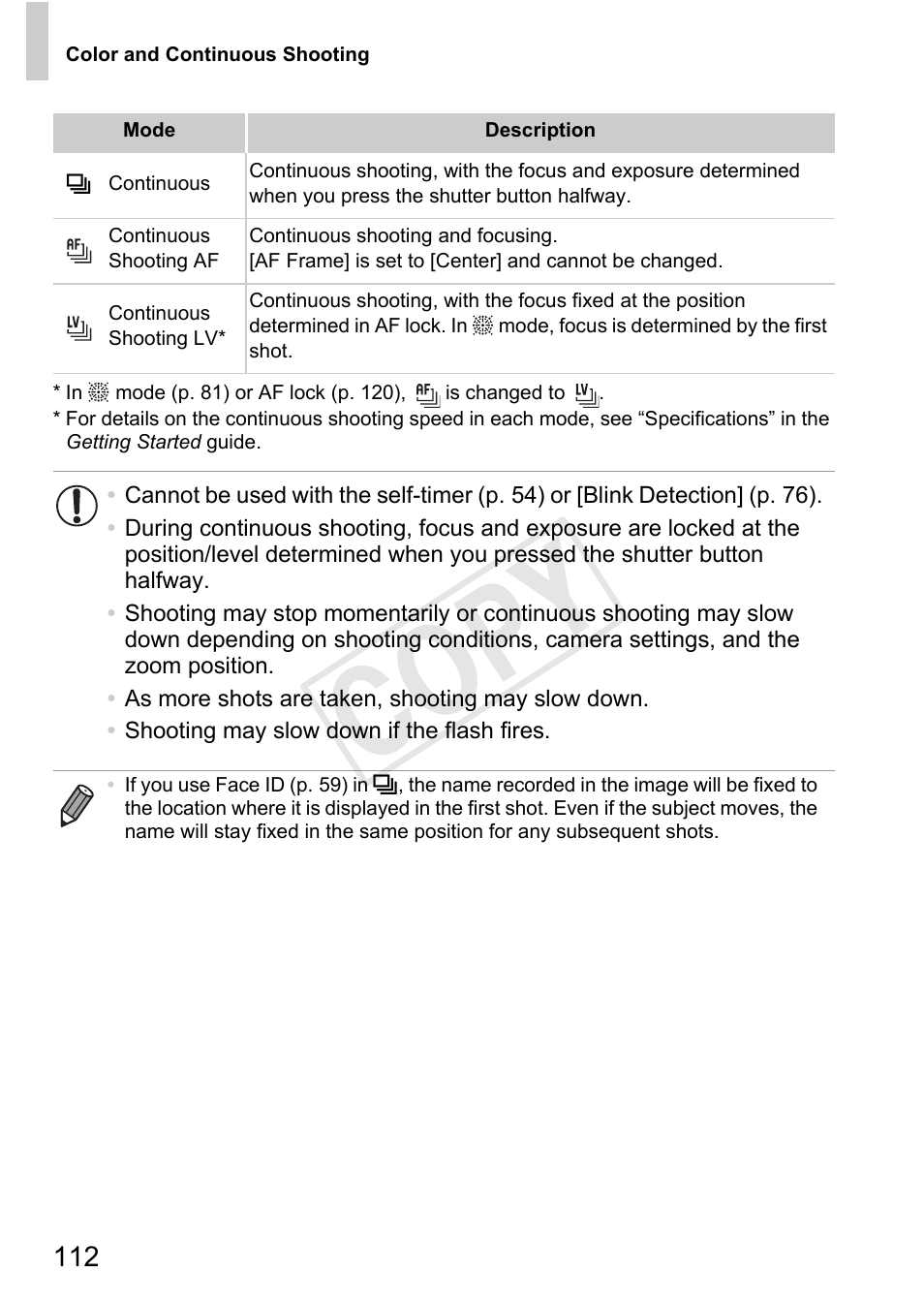 Cop y | Canon 500 HS User Manual | Page 111 / 217