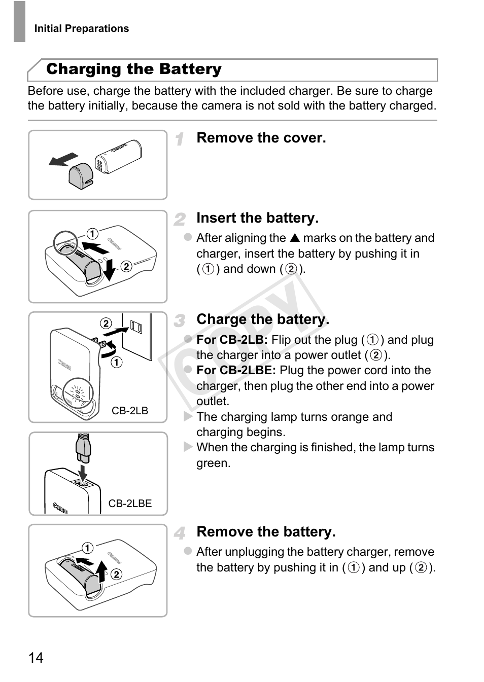 Cop y | Canon 500 HS User Manual | Page 13 / 217