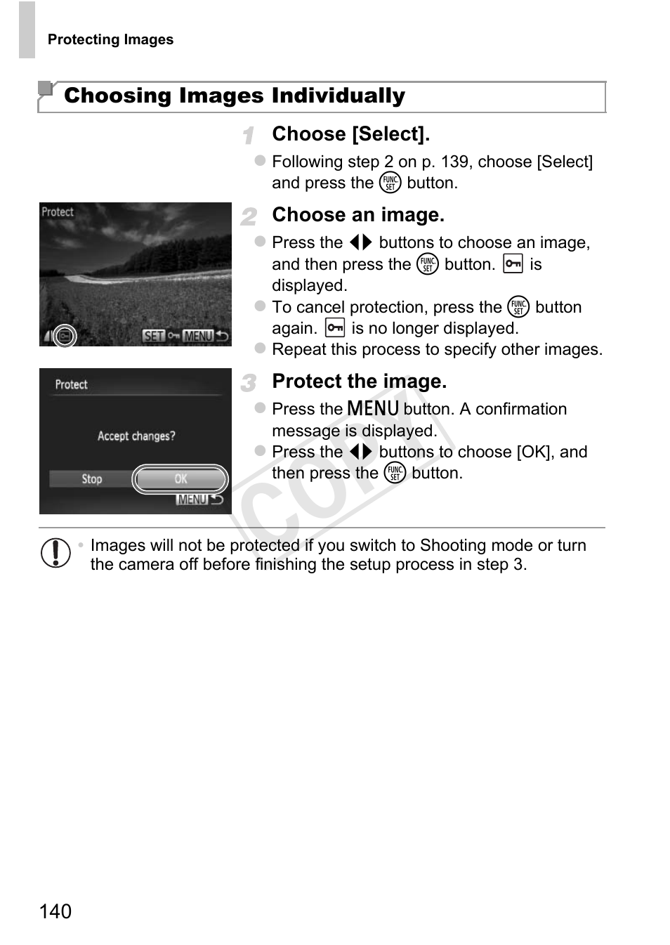 Cop y | Canon 500 HS User Manual | Page 139 / 217