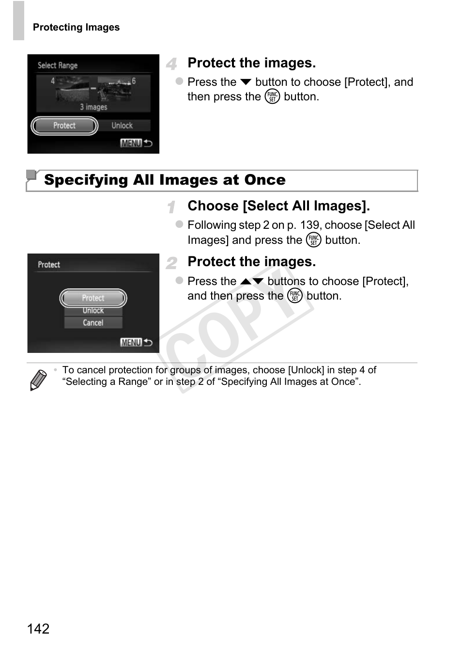 Cop y | Canon 500 HS User Manual | Page 141 / 217