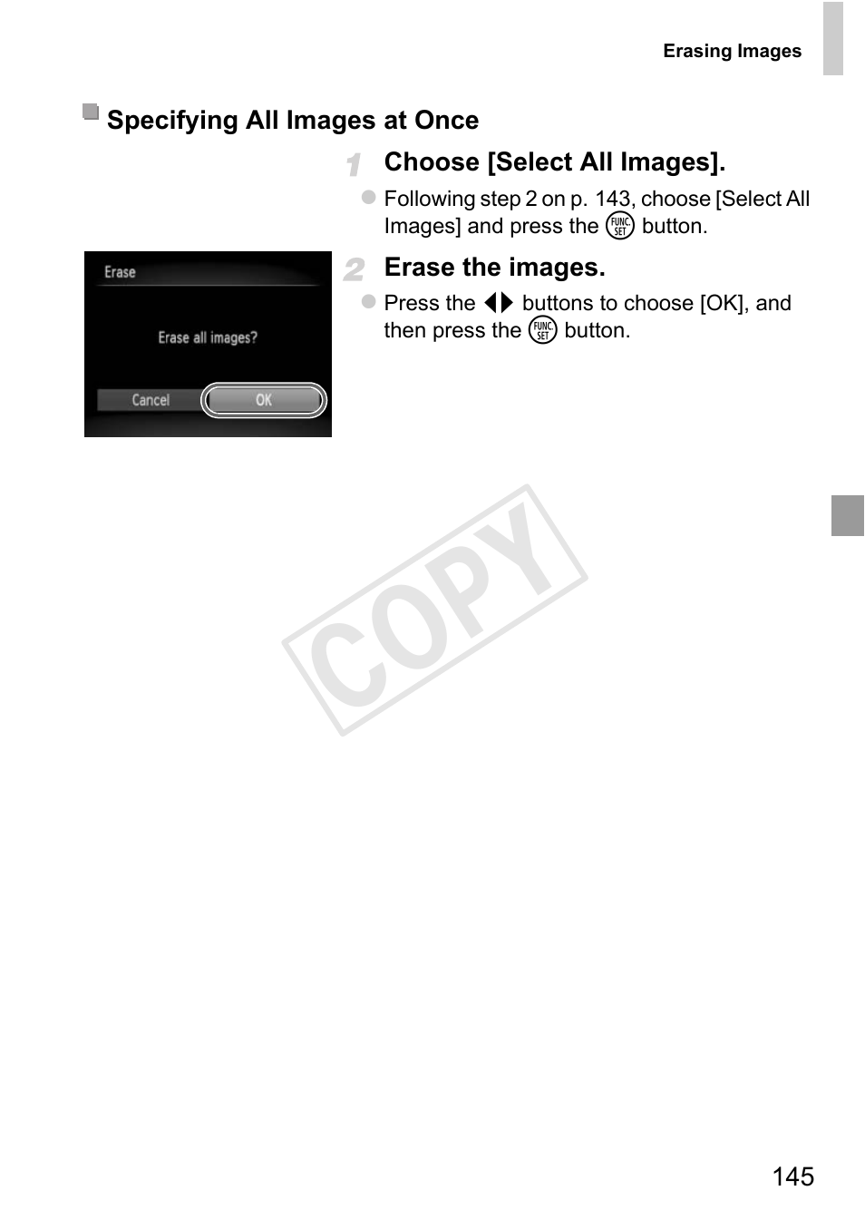 Cop y | Canon 500 HS User Manual | Page 144 / 217