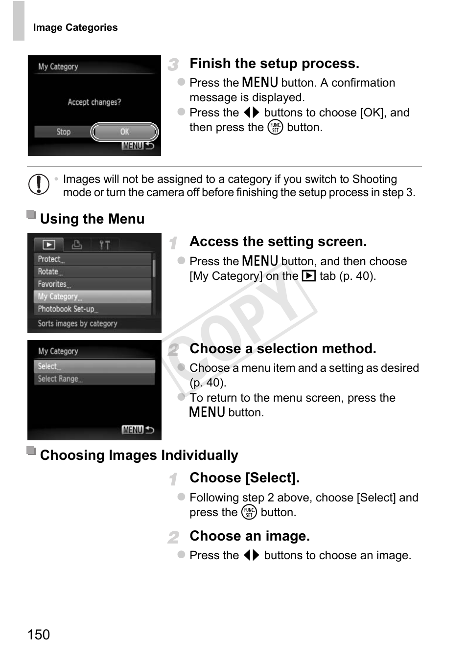 Cop y | Canon 500 HS User Manual | Page 149 / 217
