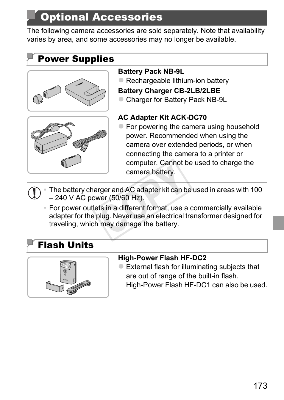 Cop y | Canon 500 HS User Manual | Page 172 / 217