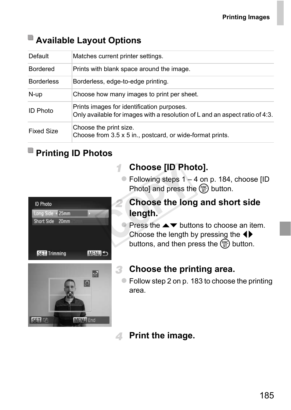 Cop y | Canon 500 HS User Manual | Page 184 / 217