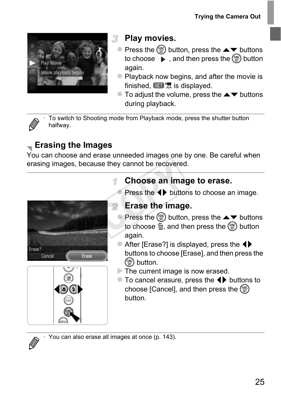 Cop y | Canon 500 HS User Manual | Page 24 / 217