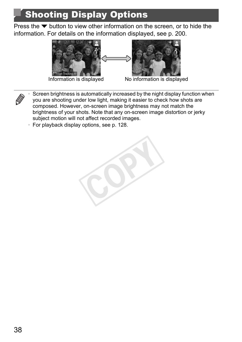 Cop y | Canon 500 HS User Manual | Page 37 / 217