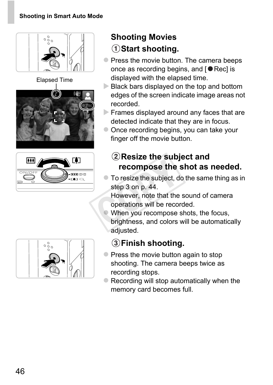 Cop y | Canon 500 HS User Manual | Page 45 / 217