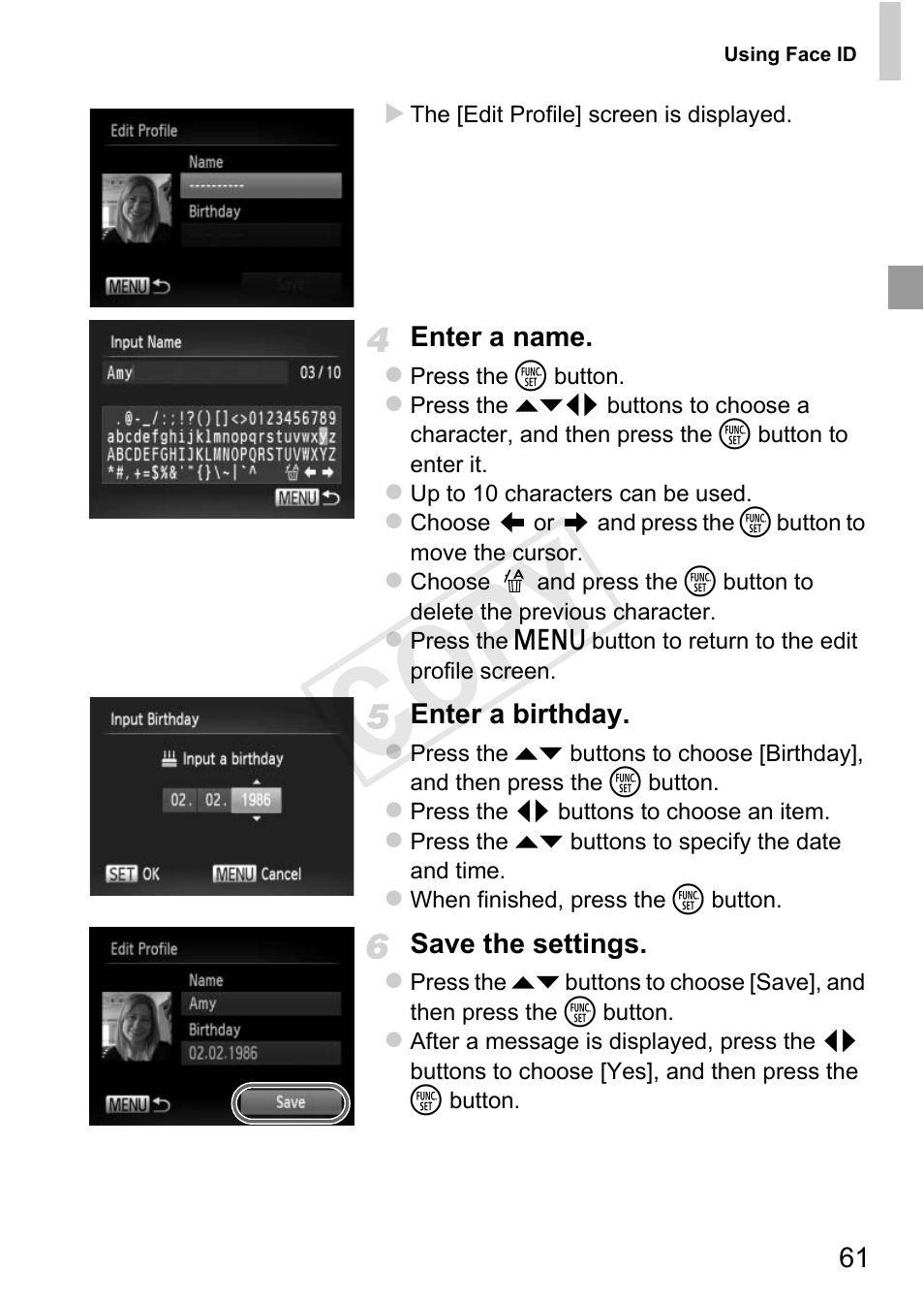 Cop y | Canon 500 HS User Manual | Page 60 / 217