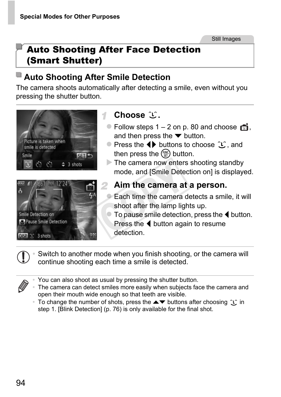Cop y | Canon 500 HS User Manual | Page 93 / 217