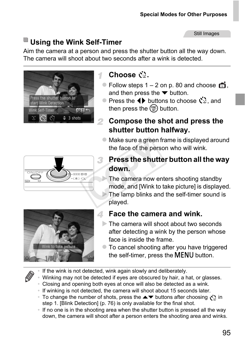 Cop y | Canon 500 HS User Manual | Page 94 / 217