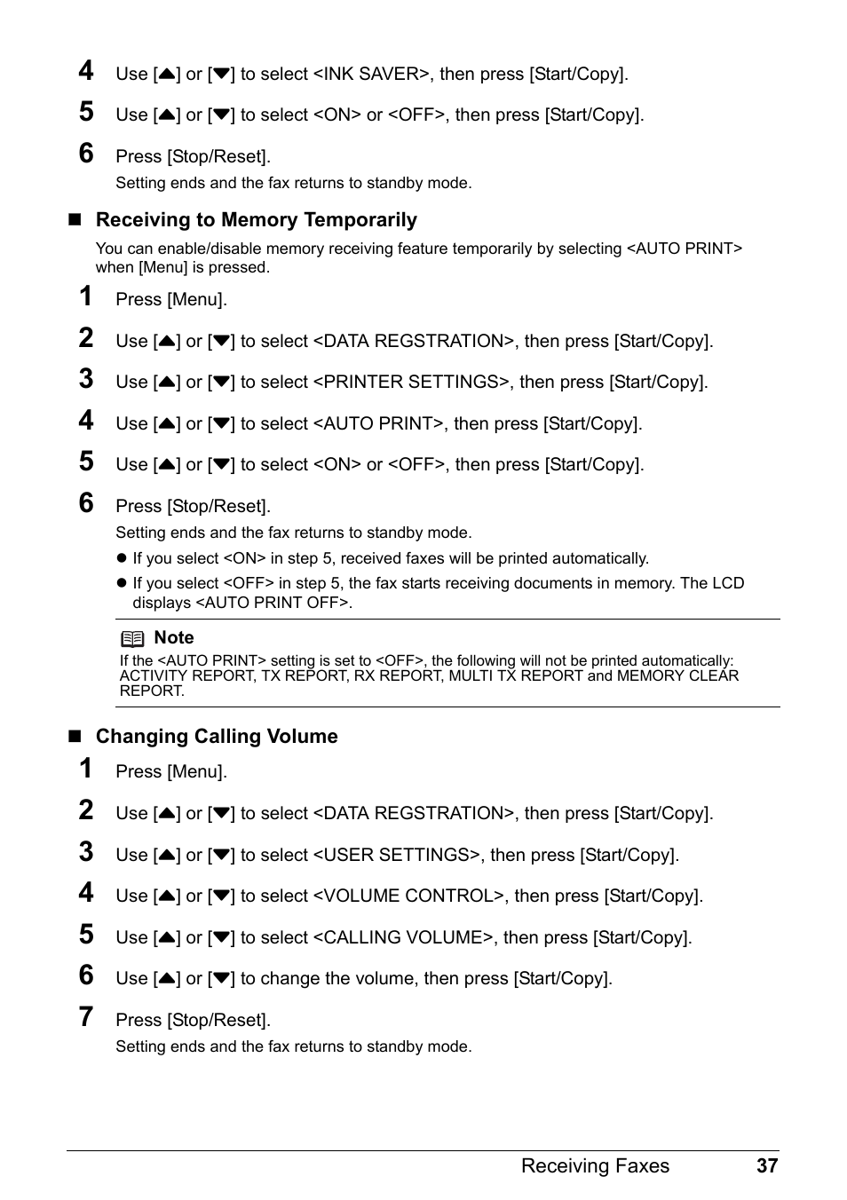 Canon FAX-JX210P User Manual | Page 38 / 86