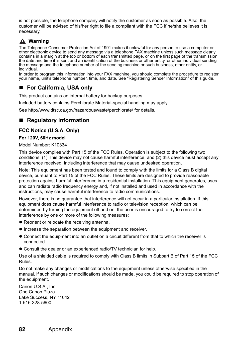 Canon FAX-JX210P User Manual | Page 83 / 86