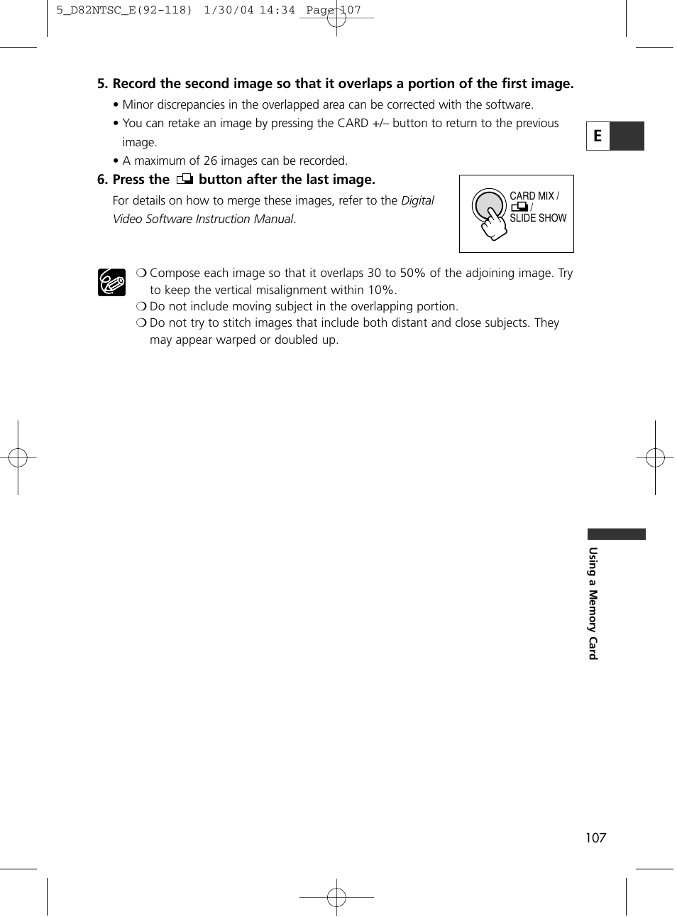 Canon Elura 65 User Manual | Page 107 / 162