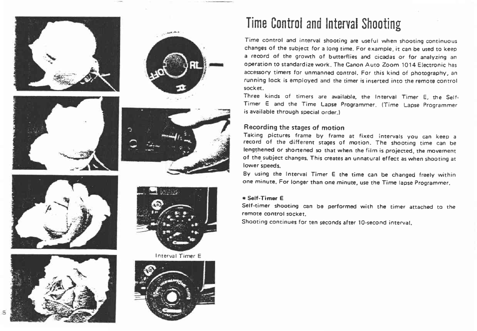 Manual aperture control shooting | Canon AUTO ZOOM 1014 User Manual | Page 35 / 78