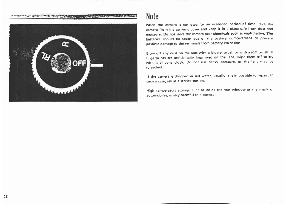 Canon AUTO ZOOM 1014 User Manual | Page 38 / 78
