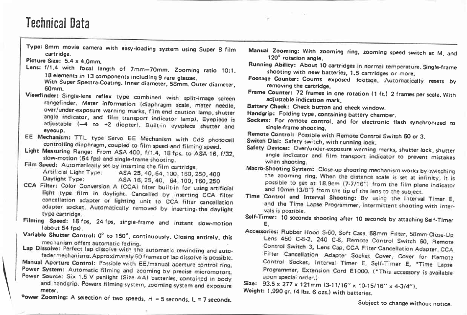 Shooting techniques | Canon AUTO ZOOM 1014 User Manual | Page 41 / 78