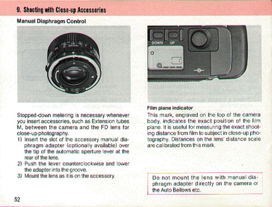 Canon T 70 User Manual | Page 52 / 116