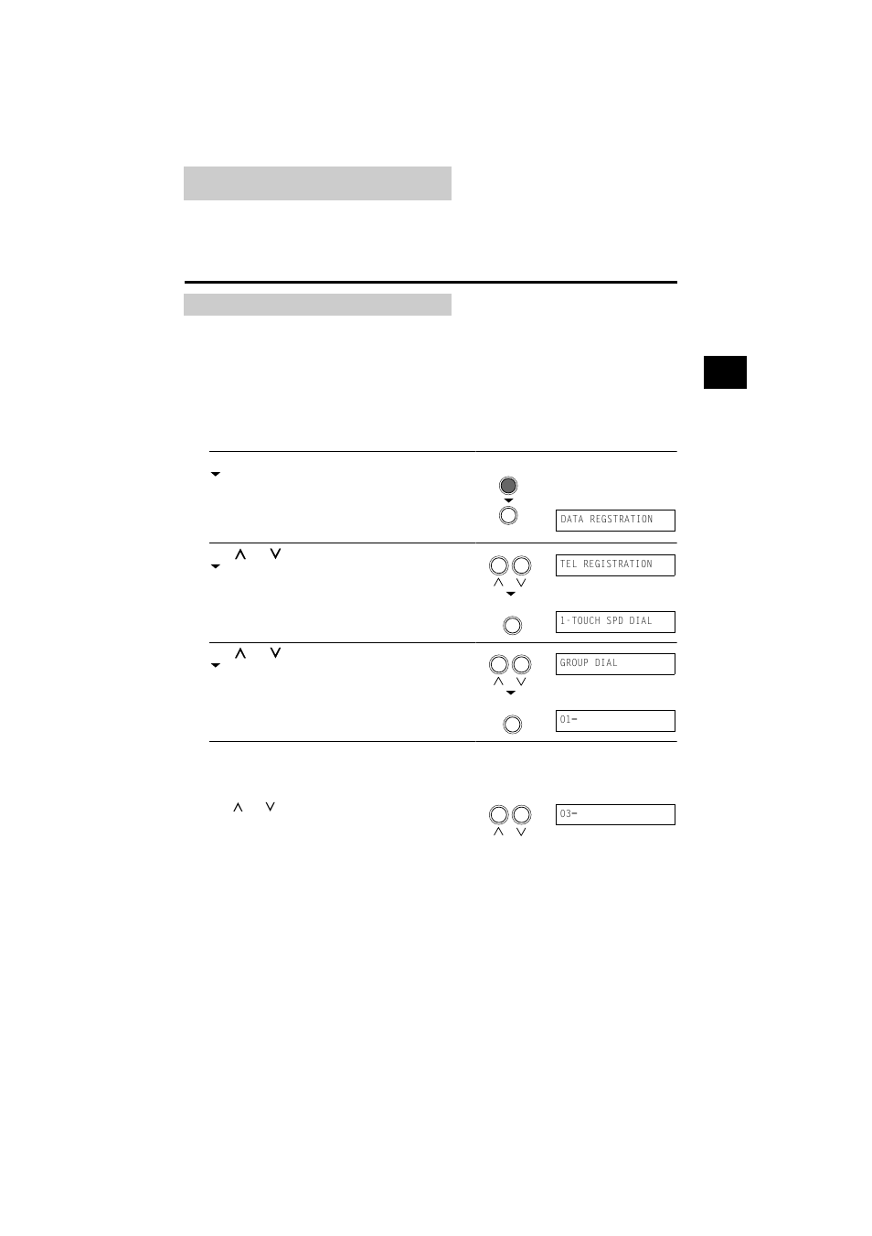 Registering group dialling numbers and names, Preparing to use your fax | Canon B160 User Manual | Page 42 / 139