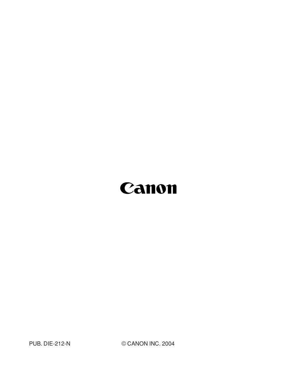Canon DVPC RECORDER 1 User Manual | Page 31 / 31