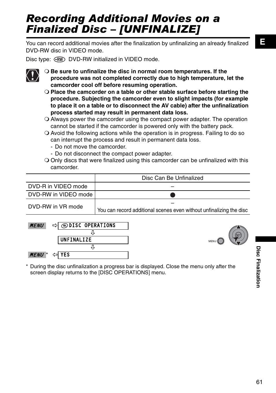 Canon DC 100 User Manual | Page 61 / 80