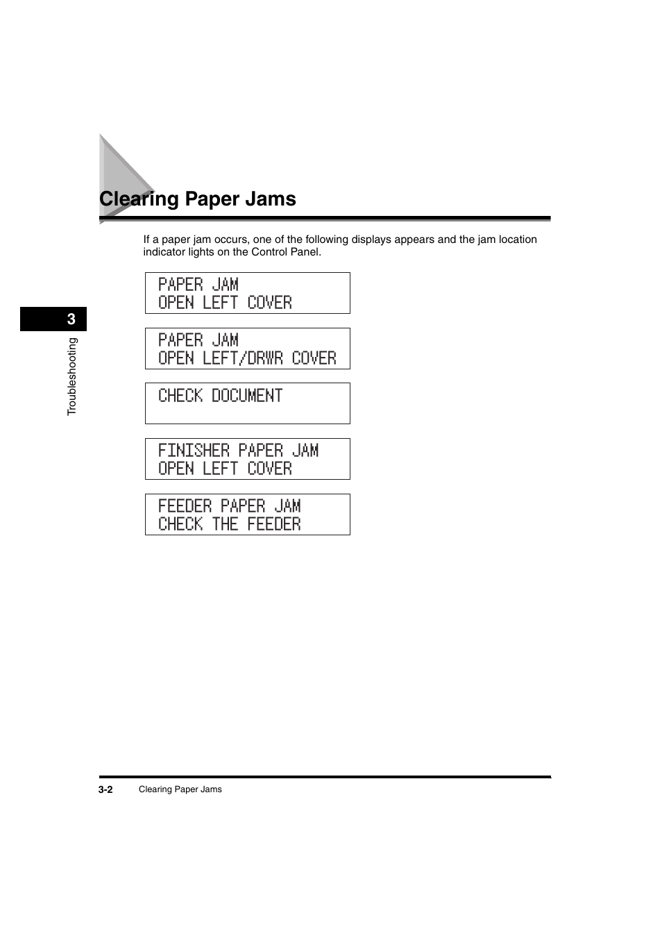 Clearing paper jams, Clearing paper jams -2 | Canon iR 2016 User Manual | Page 76 / 92
