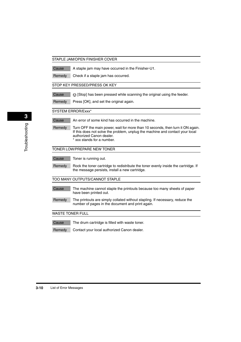 Canon iR 2016 User Manual | Page 84 / 92