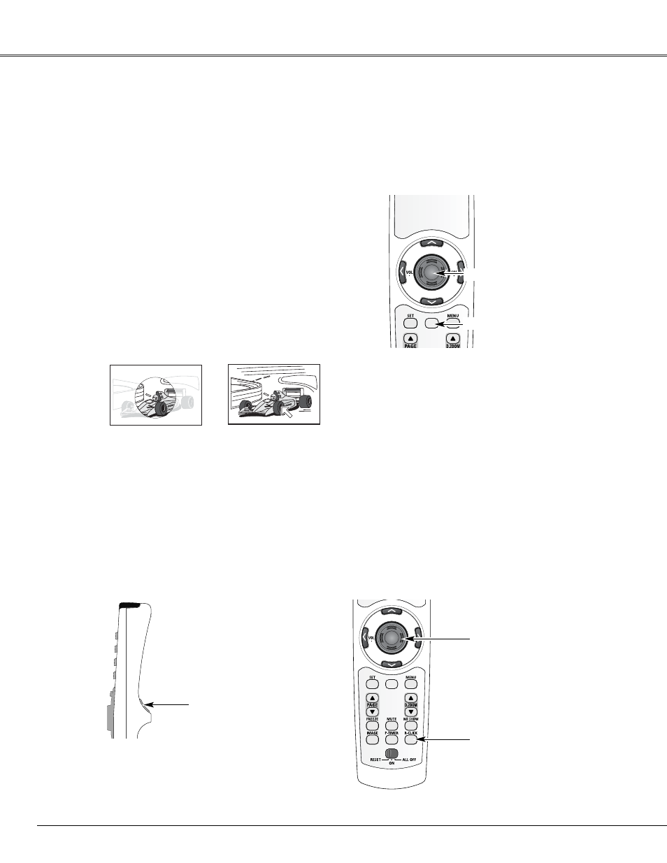 Wireless mouse operation, Pointer function | Canon LV-X4 User Manual | Page 12 / 64