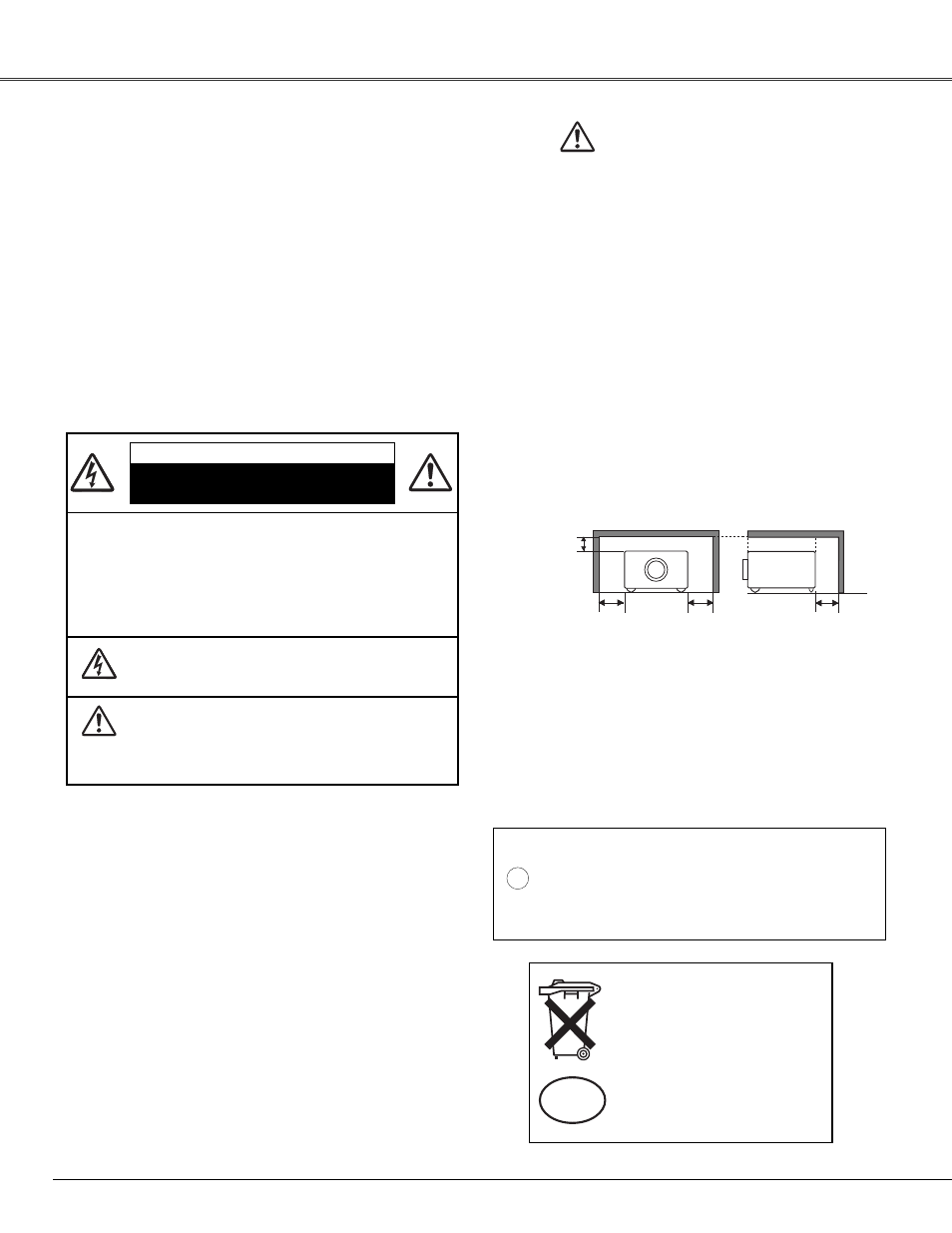 To the owner, Safety precaution | Canon LV-X4 User Manual | Page 4 / 64