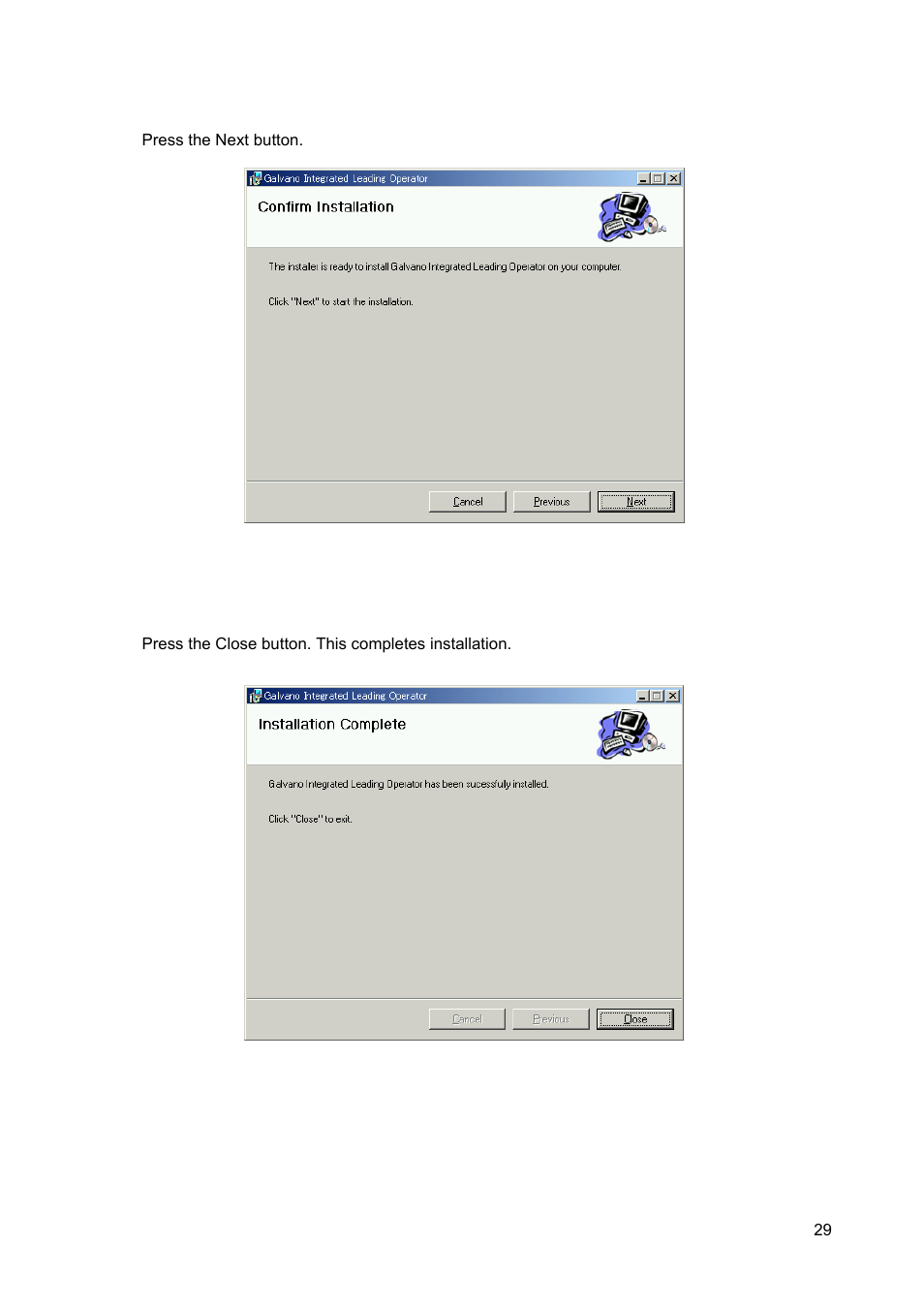Canon GALVANO GC-251 User Manual | Page 29 / 88