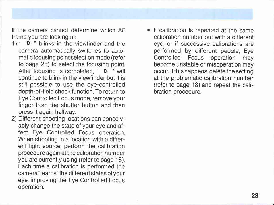 Canon EOS A2E User Manual | Page 24 / 136