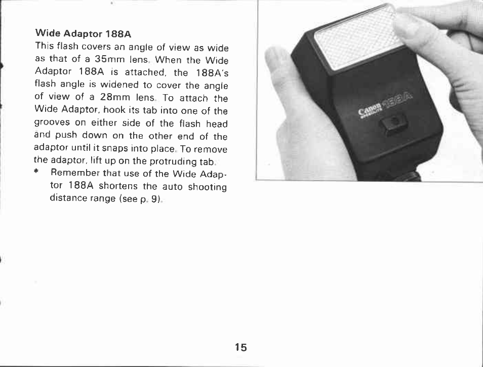 Canon 188A User Manual | Page 15 / 52
