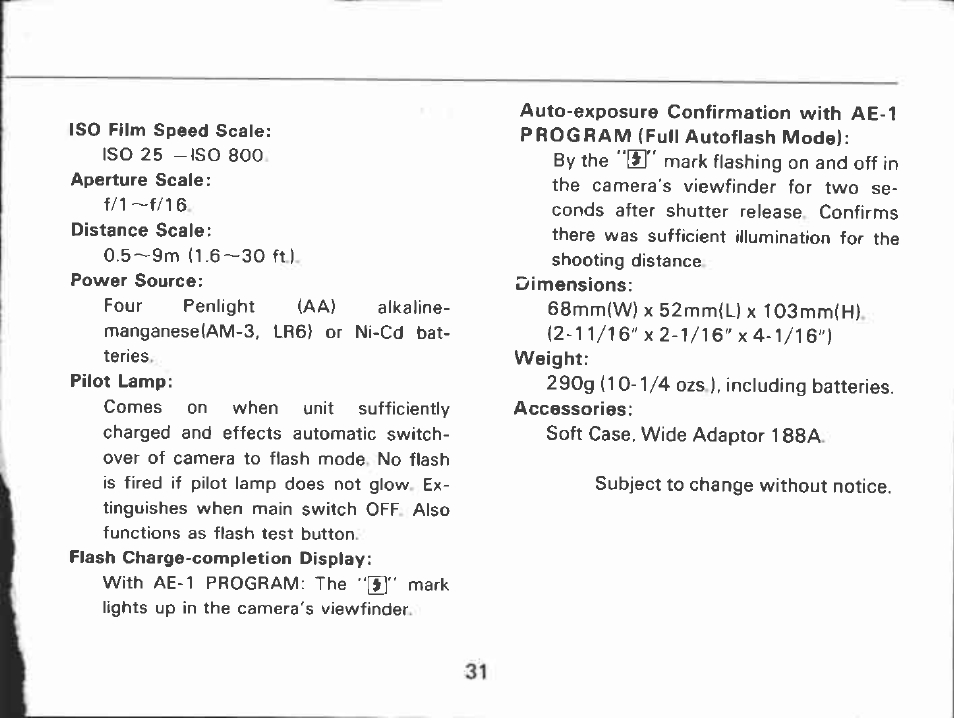 Canon 188A User Manual | Page 31 / 52