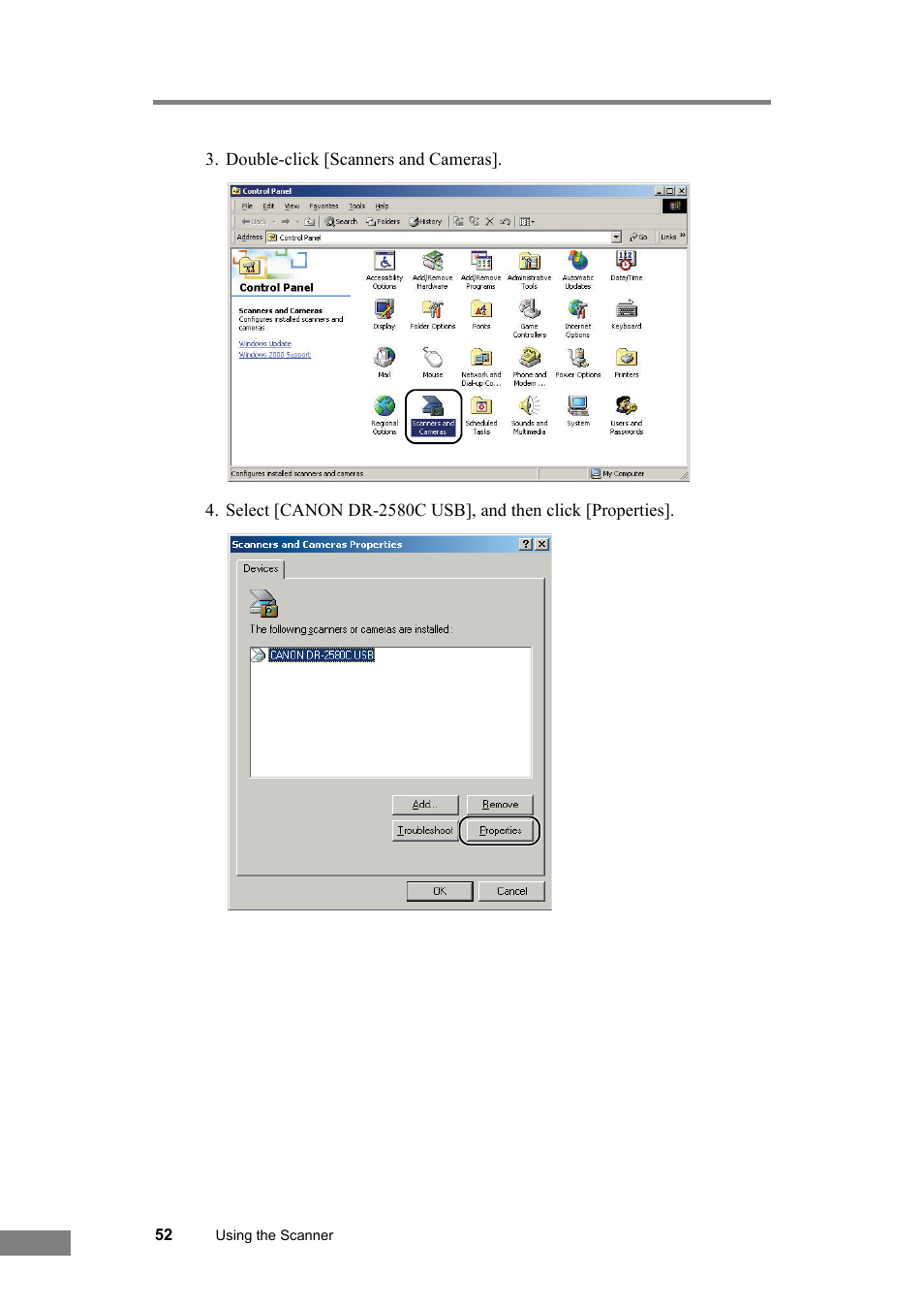 Canon DR-2580C User Manual | Page 56 / 116