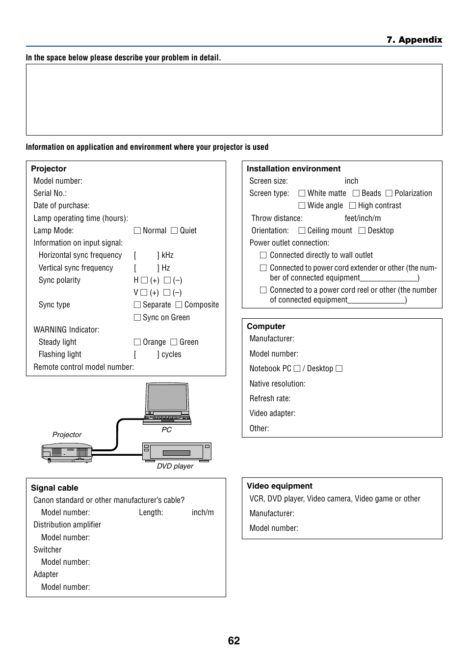 Canon LV-7245 User Manual | Page 70 / 71