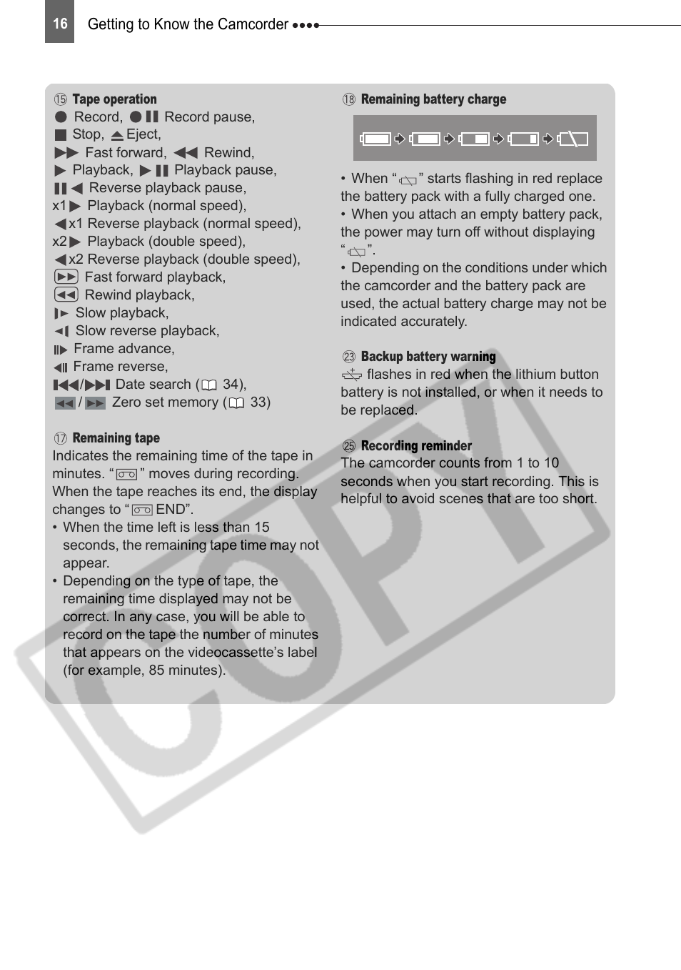 Canon DIM-787 User Manual | Page 16 / 98