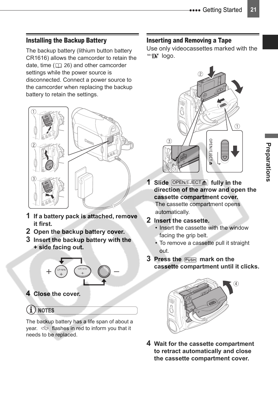Canon DIM-787 User Manual | Page 21 / 98