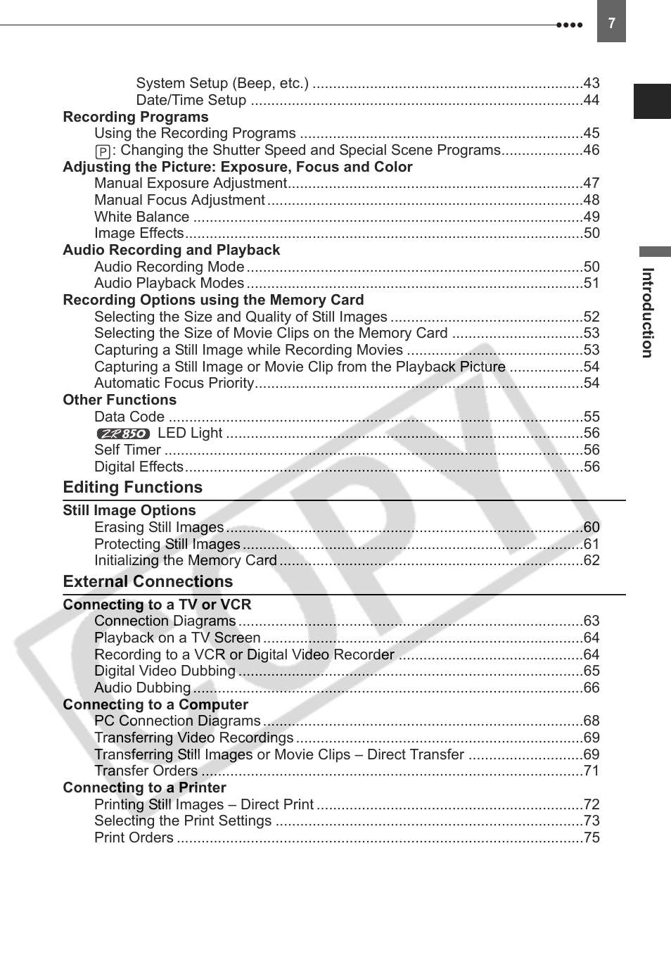 Canon DIM-787 User Manual | Page 7 / 98