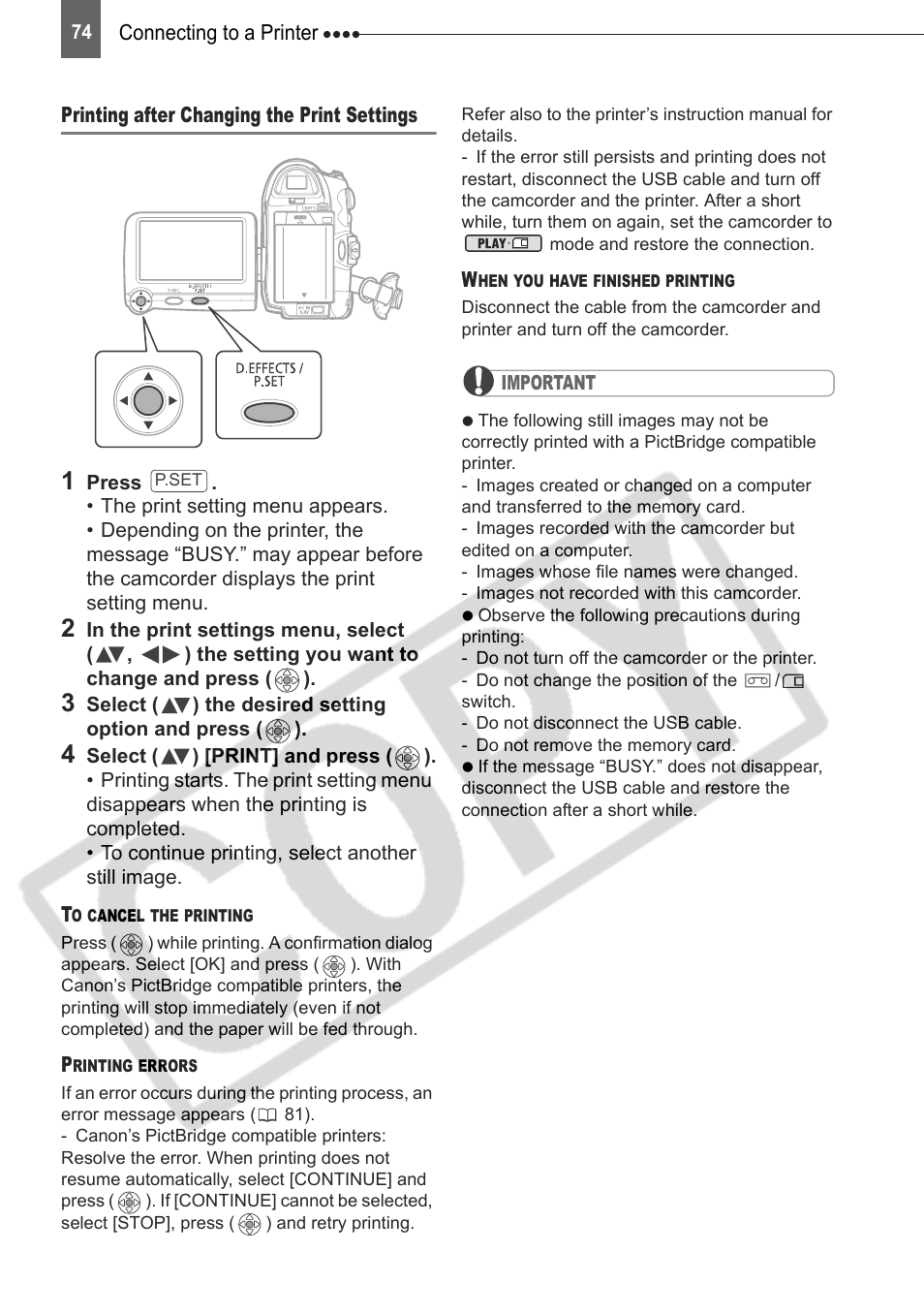 Canon DIM-787 User Manual | Page 74 / 98
