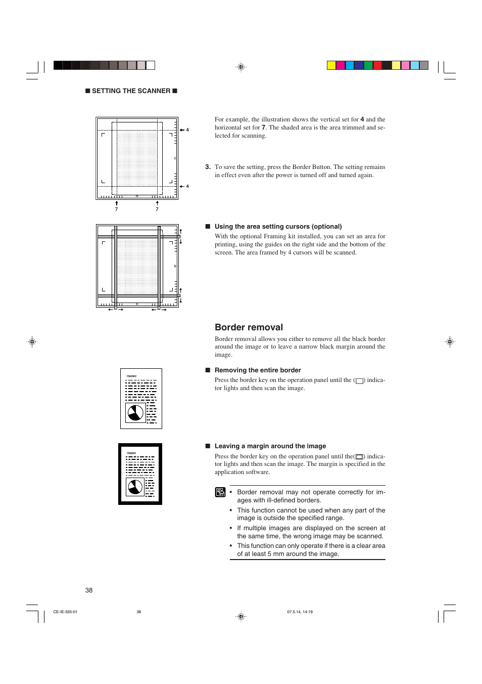 Border removal | Canon 350II User Manual | Page 40 / 62