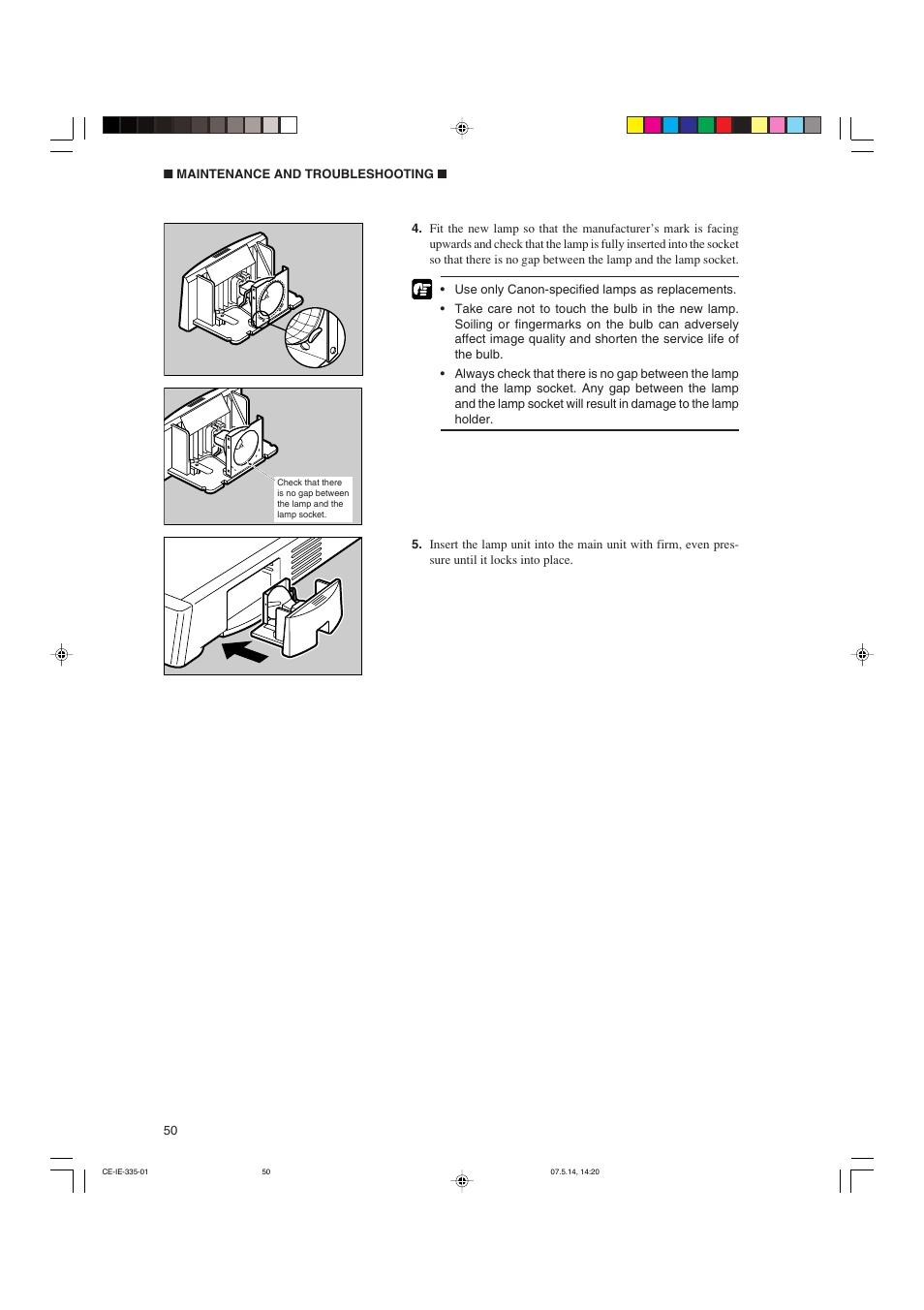 Canon 350II User Manual | Page 52 / 62