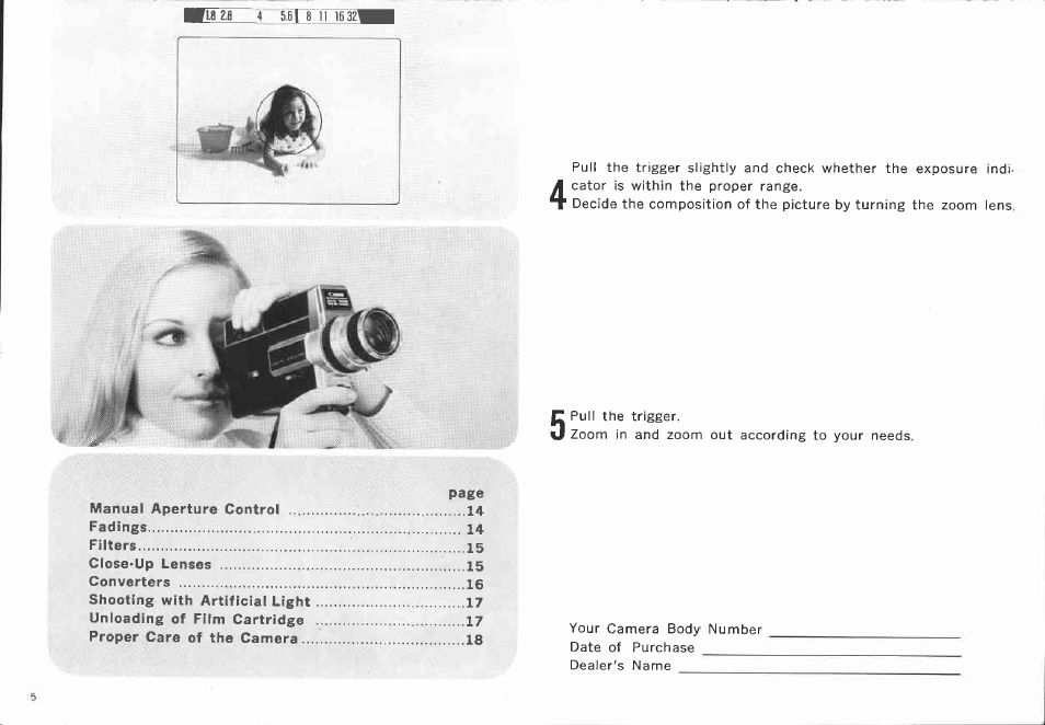 Canon 518 SV User Manual | Page 5 / 39