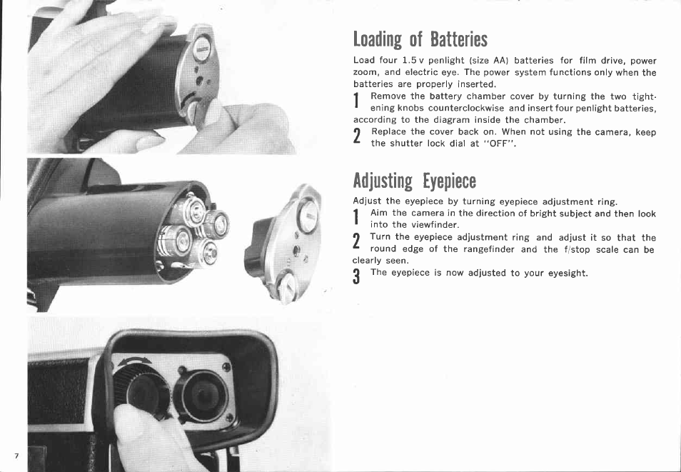 Canon 518 SV User Manual | Page 7 / 39