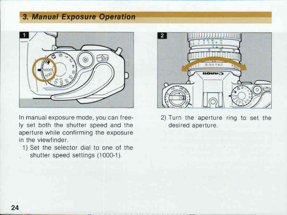 Focusing and shutter button action | Canon T 60 User Manual | Page 26 / 85
