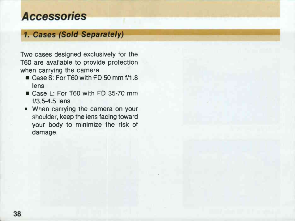 Canon T 60 User Manual | Page 40 / 85