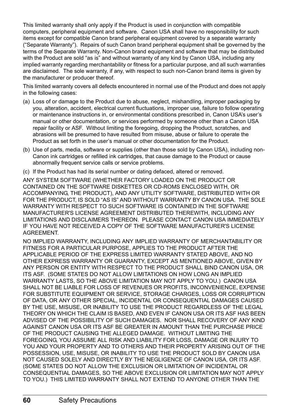 Canon iP1800 Series User Manual | Page 64 / 72