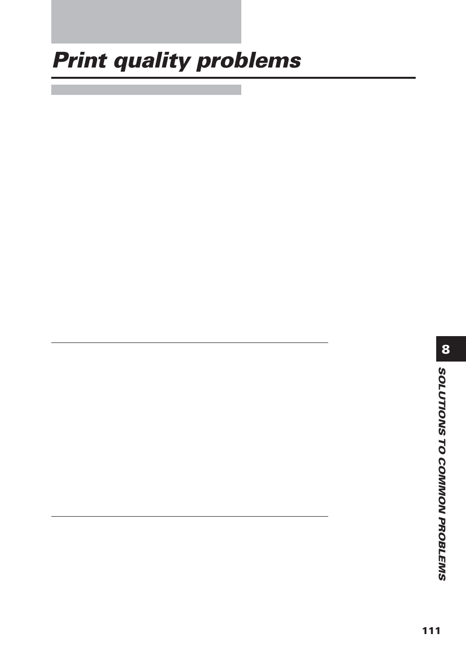 Print quality problems | Canon FAX-B155 User Manual | Page 123 / 141