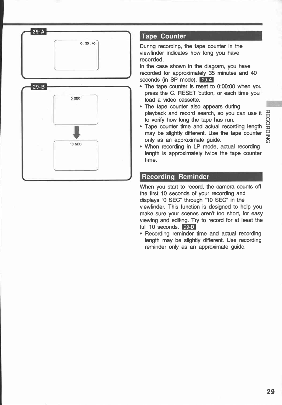 Canon E 430 User Manual | Page 31 / 86