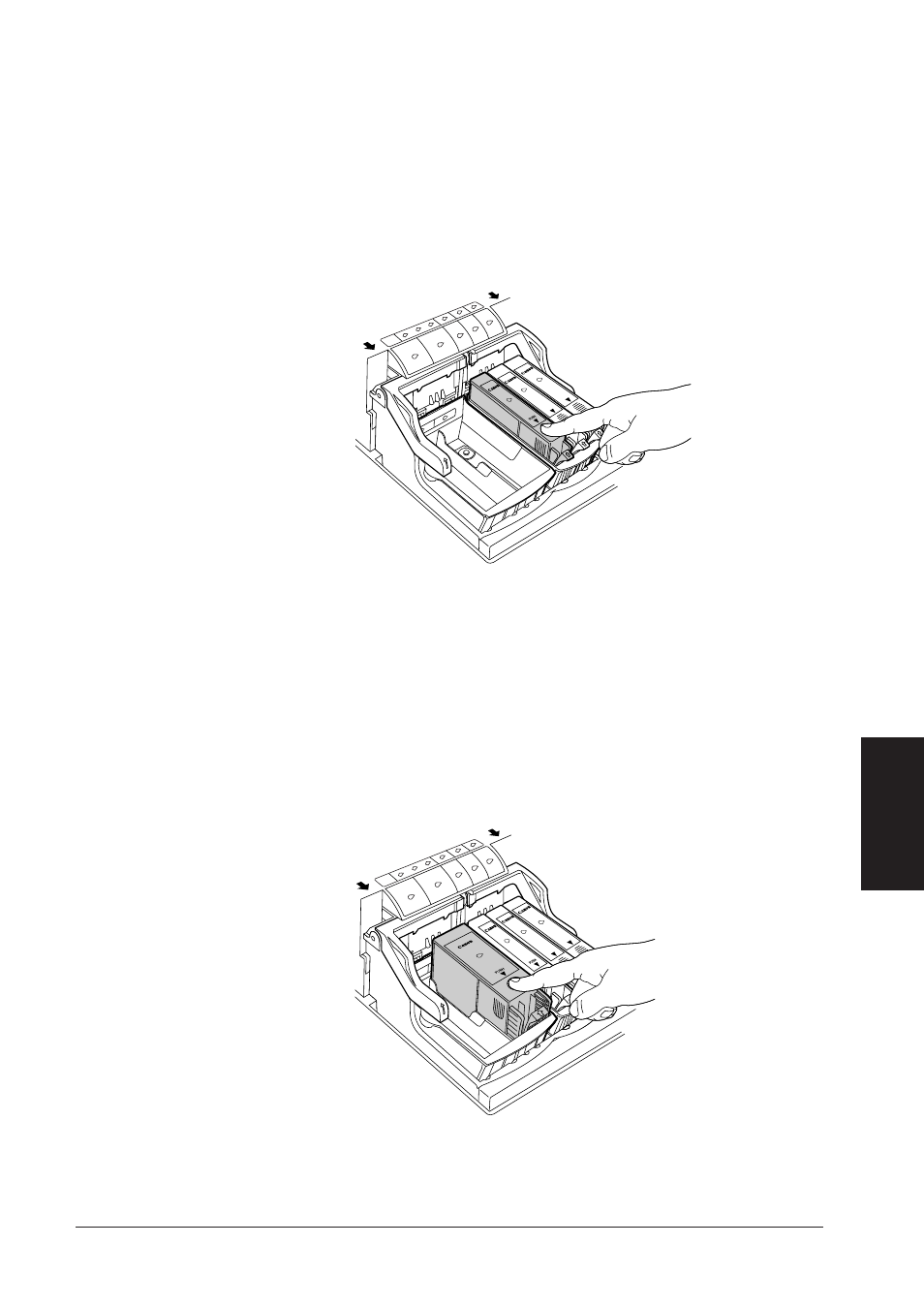 Setting up and using the printer 35 | Canon BJC-8500 User Manual | Page 40 / 159