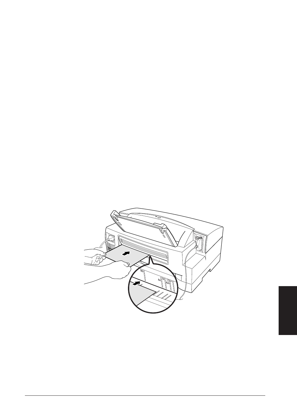 Using manual feed | Canon BJC-8500 User Manual | Page 86 / 159